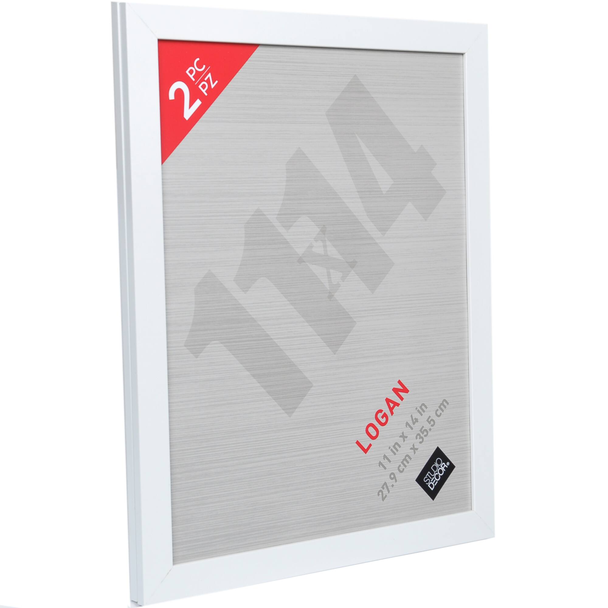 8 Packs: 2 ct. (16 total) White 11" x 14" Frame, Logan by Studio Décor®